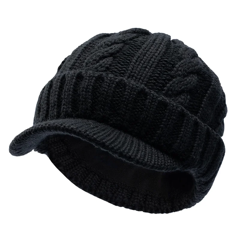 Big Head Men Winter Outdoors Oversize Knitted Hat Women Warm Fleece lining Woolly Hats Lady Newsboy Cap Dad Large Baseball Cap Big Head Men Winter Outdoors Oversize Knitted Hat Women Warm Fleece lining Woolly Hats Lady Newsboy Cap Dad Large Baseball Cap