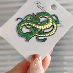 Cartoon Dragon Brooch Unisex Japanese Anime Peripheral Alloy Dripping Oil Accessories Pin Clothing Bag Decoration Badge 3