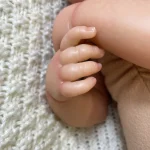 50CM Realistic Finished Bebe Reborn Silicone Vinyl Cloth Body Doll LouLou Handmade Toy For Girls Christmas Gift 5