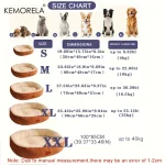 Cozy Oval Snuggle Pet Bed, Plush & Thickened Cat Bed Warm and Secure Bed for Cats and Small Medium Dogs, All Seasons 6