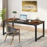 Tribesigns Large Office Desk Computer Table Study Writing Desk Workstation for Home Office Modern Computer Desk 2