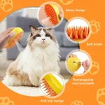 Cat Steam Brush Comb Hair Dryers Pet Brush Electric Spray Brushes Massage Hair Removal Combs Pet Grooming and Hygiene Cat Suppli 4