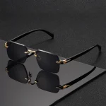 Classic Unisex Fashion Sunglasses Frameless Trendy Eyewear for Holiday Costume Suitable Best Gift for Festive Occasions 6