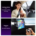 SEAMETAL Upgraded Car Headrest Phone Holder Telescopic Anti Shake Auto Table Holder Smartphone Mount for 4-12.9 Inch iPad iPhone 4