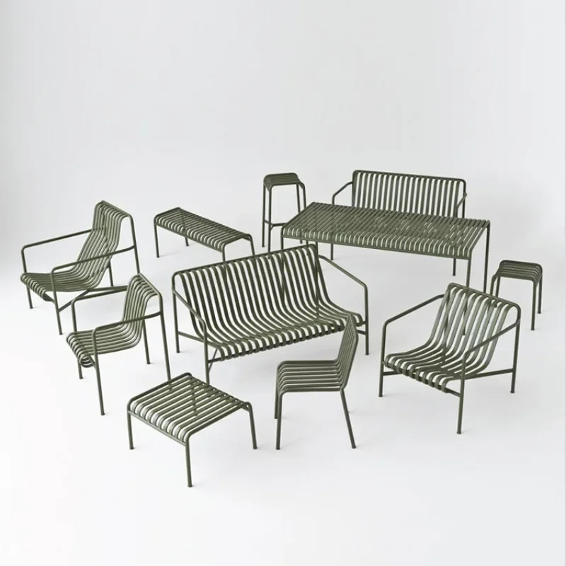 Modern Simple Leisure Outdoor Patio Furniture Balcony Open Air Garden Wrought Iron Dining Table and Chairs Set Outdoor Furniture Modern Simple Leisure Outdoor Patio Furniture Balcony Open Air Garden Wrought Iron Dining Table and Chairs Set Outdoor Furniture
