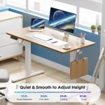 JHK Electric Standing Desk Height Adjustable 40x24 Inch Stand Up Sit Stand Computer Desk Workstation Ergonomic Work Table 6