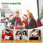 Solar-Powered Smart Bird Feeder with Camera: 2K HD Live View, AI Bird ID, Weatherproof Design for Outdoor Bird Watching 5