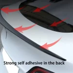 ModelY Juniper 2025 Spoiler Model3 Highland 2024 Accessories Rear Spoilers Wings for Tesla 3/Y 2017-2023 Auto Exterior Parts HOT 5