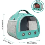Portable Cat Carrier Bag Pet Cat Dog Bird Rabbit  Travel Bags Breathable Mesh Outdoor Tent Carrier Outgoing Pets Handbag 4
