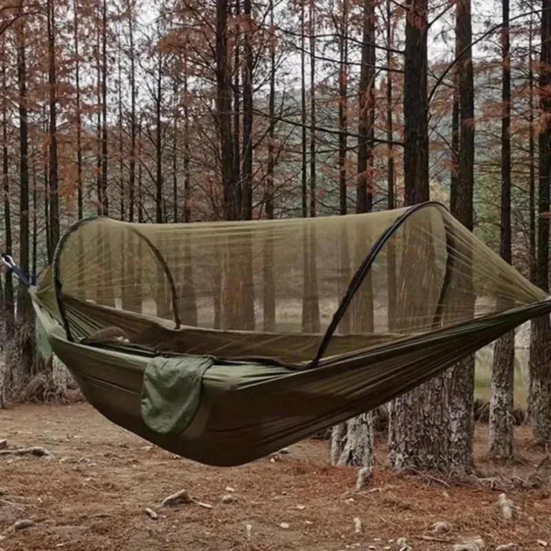 Outdoor Camping Hammock Hanging Bed with Mosquito Net Outdoor Camping Hammock Hanging Bed with Mosquito Net