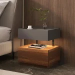 Simple European Bedside Table Classic Storage Luxury Trendy Night Table Modern Premium Comodini Camera Letto Bedroom Furnitures 2