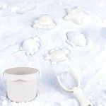 Children's Beach Toy Set, ATV, Sand Digging and Water Toy, Beach Bucket, Hourglass, Shovel, Beach Sand Play Tool Beach Toy 3