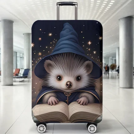 Animal pattern luggage protection cover, set suitable for 18-32 inch luggage cover, suitcase handle cover, travel accessories