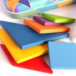 3D Wooden Pattern Animal Jigsaw Puzzle Colorful Tangram Toy Kids Montessori Early Education Sorting Games Toys Children Gift 3