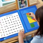 Wooden Jigsaw Magnetic Tangram Puzzle Book Educational Toys For Children Baby Kid Portable Montessori Learning Intelligence 6