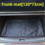 Car Seat Cover for Front Rear Seats Waterproof Antifouling Dust Covers for Steering Wheel Trunk Mat 6