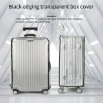 Suitcase protective cover, transparent dust-proof cover, suitcase protective cover 2