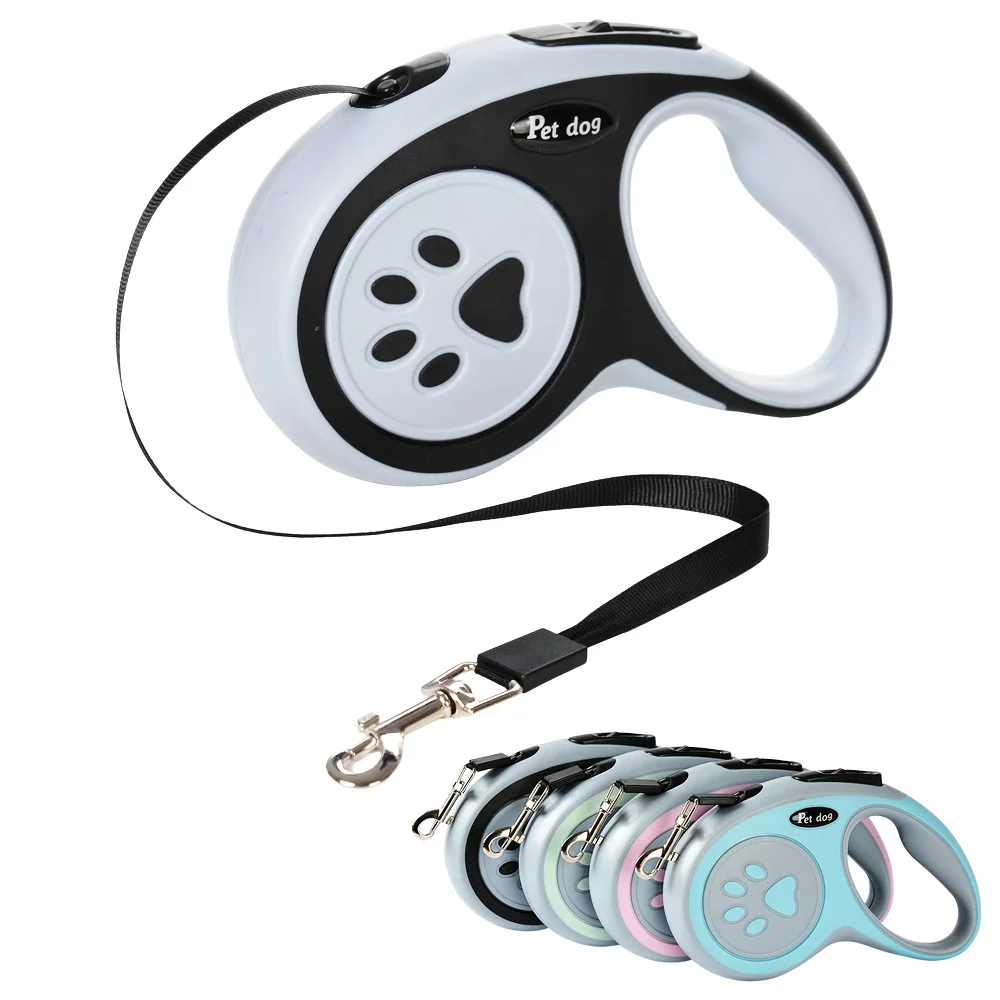 3m 5m Nylon Pet Dog Leash Automatic Retractable Extending Rope Puppy Walking Running Traction Roulette For Small Big Dogs Cats 3m 5m Nylon Pet Dog Leash Automatic Retractable Extending Rope Puppy Walking Running Traction Roulette For Small Big Dogs Cats
