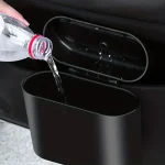 1pc Car Trash Can - Mini Garbage Bin and Organizer for Clean and Tidy Car Interiors 2