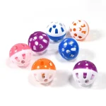 10pcs Pet Parrot Toy Colorful Hollow Rolling Bell Ball Bird Toy Parakeet Cockatiel Parrot Chew Cage Fun Toys Pet Bird Supplies 4