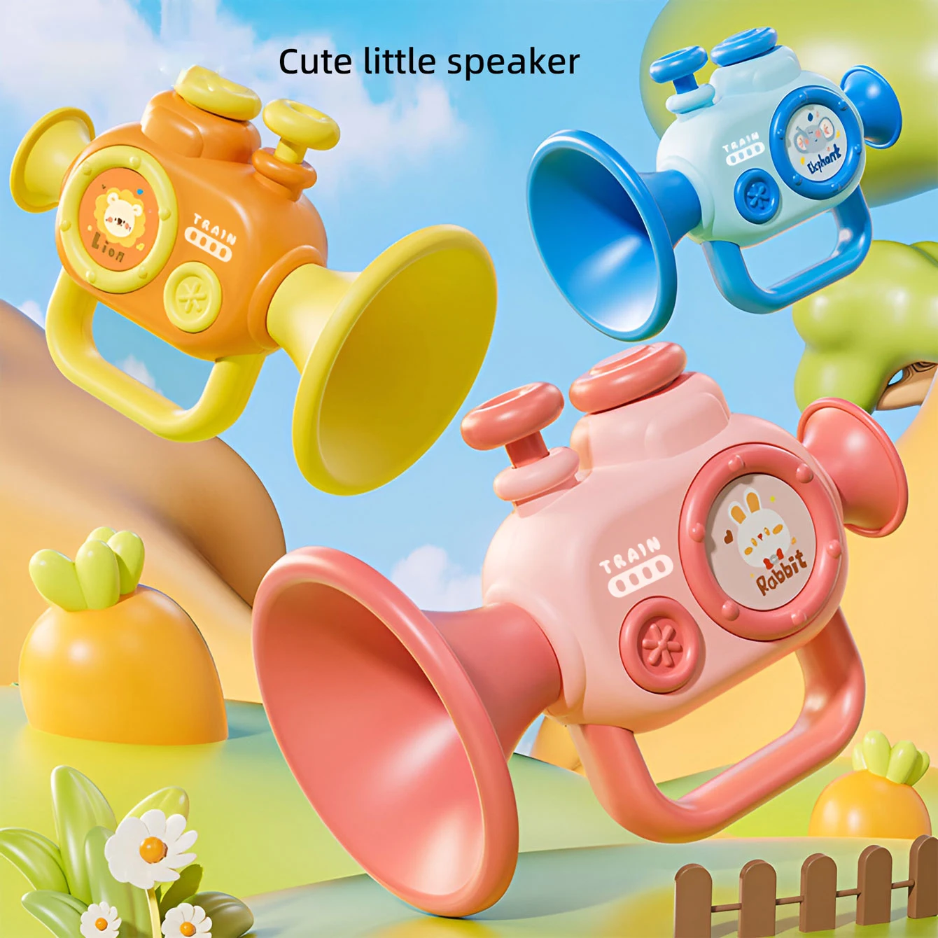 Baby trumpet toys can play Musical Instruments early education education Baby trumpet toys can play Musical Instruments early education education