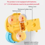 New Cute Water Spray Duck Shower Electric Bath Toy Interactive Play Game Sensory Toys for Kids Bathtime Fun Gift for Toddlers 3