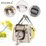 1Pcs Portable Pet Carrier Cat Bag For Cats And Dogs Ideal For Travel And Outdoor Activities Suitable For Cats And Small Dogs 2