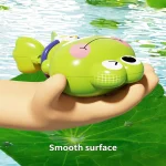 Children's bath toys - Clockwork frogs that float and swim 5