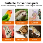 1PC Ceramic Emitter Heat Light Mini Black Pet Heating Lamp Bulb 25/50/ 75W brooder Chickens Reptile lamp 3
