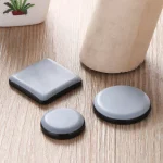 4Pcs Anti-abrasion Furniture Leg Slider Pads Self-Adhesive Floor Protector Easy Move Heavy Table Sofa Slider Mat Chair Fittings 2