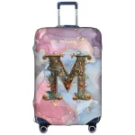 Luggage Cover Stretch Fabric Suitcase Protector Case Graphic Series Baggage Dust Case Cover Suitable 18-32 Inch Suitcase 6