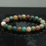 8MM Natural Epidote Zoisite Stone Bead Bracelet Homme Quartz Lava Tiger Eye Bracelet Made of Natural Stone Jewelry for Women 2