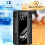 1000A Jump Starter Power Bank Battery Portable Charger 12V Wireless Charging LCD Screen PowerBank12V Car Starting Device Booster 2