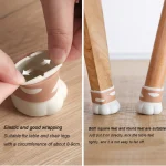 SHIMOYAMA Chair Leg Caps Silicone Furniture Table Feet Covers Socks Floor Protector Non-slip Cat Claw Foot End Pads Home Decor 3
