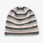 Ladies Summer Striped Knit Beanies Slouchy Style Skullies Sports Thin Bonnet Cap Men Riding Sun Caps Women Hiphop Pile hat 5