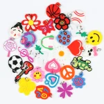 48pcs Pendants DIY Colorful Loom Rubber Band Bracelet Jewelry Making Beads Toy  Colorful Animal Flower Beads Random Style 2023 2
