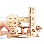 Spiral Marble Run 3D Wooden Puzzles for Adults and Teens DIY Model Building Kits with Mechanical Puzzles  6