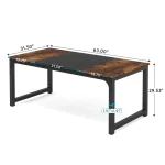 Tribesigns Large Office Desk Computer Table Study Writing Desk Workstation for Home Office Modern Computer Desk 5