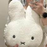 Miffy Black eyes Cute Doll Plush Toy Kawaii Bed Pillow soft comfortable Sofa Cushion Pillow Gift toys for Girl and Boy 2