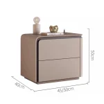 Simple Modern Night Table Storage Nordic Aesthetic Luxury Nightstand Trendy Drawer Home Mesitas De Noche Bedroom Furniture 2