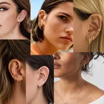 1 Pair Stainless Steel Hoop Earrings Women Men Gold Color Small Earrings Girl Jewelry Pendientes Mujer Aretes Cartilage Piercing 4