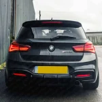 For BMW F20 F21 116i 118i 120i M135i M140i 2011-2019 Rear Roof Spoiler Cap Rear Trunk Roof Lip Spoiler Wing Car Rear Lip Covers 2