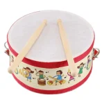 New Early education Beat Children  Toys Drum Wood Percussion instrument Musical Instrument 6