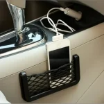 Auto Seat Side Interior Back Sundries Pocket Mesh Storage Bag Phone Net Pocket Holder Car Storage Bag Elastic Flexible Nets 5