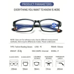 Auto-Adjusting Power Smart Reading Glasses, Ultra-Light High Definition Anti-Blue Light Eyewear for Daily Use 2