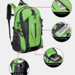 Quality Nylon Waterproof Travel Backpacks Men Climbing Travel Bags Hiking Backpack Outdoor Sport School Bag Men Backpack Women 3