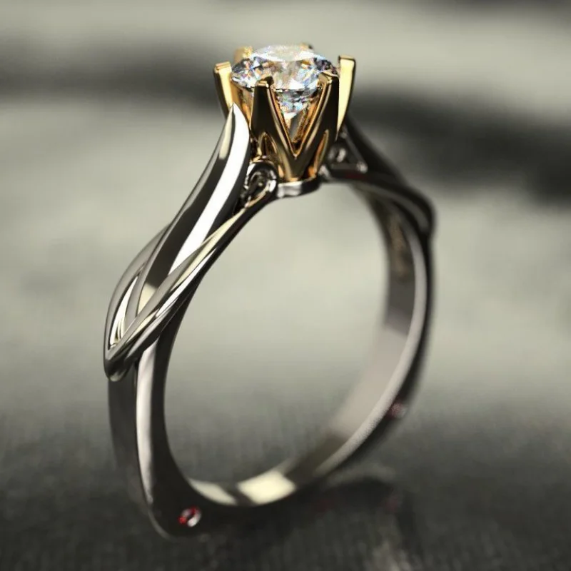 Pure 18K Gold Ring for Women Moissanite Rings with Natural Gemstones Luxur Jewelry Couples Women's Wedding Valentine's Day Gifts Pure 18K Gold Ring for Women Moissanite Rings with Natural Gemstones Luxur Jewelry Couples Women's Wedding Valentine's Day Gifts