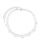 New Fashion Sexy Double Layer Pearl Chain for Women Waist Bead Belly Chain Belly Belt Summer Beach Body Jewelry Festival Gifts 6