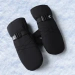 Ski Mittens Waterproof Winter Thermal Touch Screen Gloves Windproof Cycling/Snowboard Gloves Cold Weather Gloves for Outdoor 2