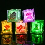 Baby Bath Toys Bathtub LED Light Up Toys Colorful Changing Waterproof Underwater Lights Bath Toys for Boys Girls Birthday Gift 5